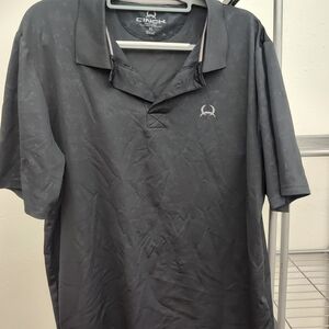 Cinch Men's Charcoal Polo Shirt Size XL